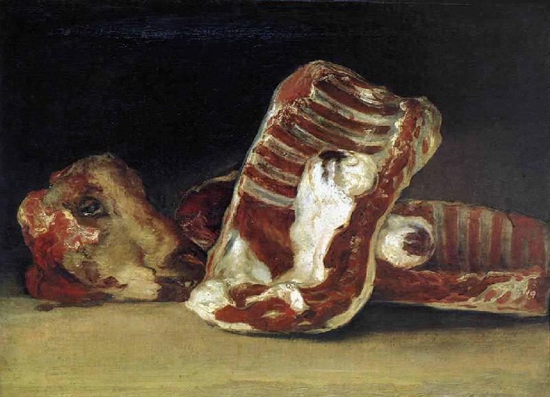 Francisco de Goya A Butchers Counter China oil painting art